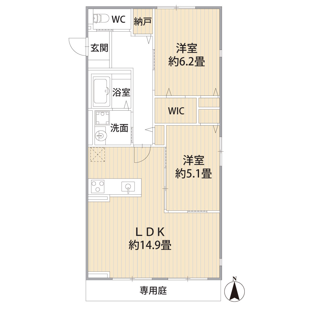 70_HEIM MAISON 庄内通駅東B棟